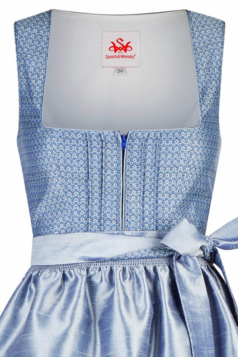 Spieth & Wensky Dirndl Dirndl lang 2tlg. - KITZ - blau