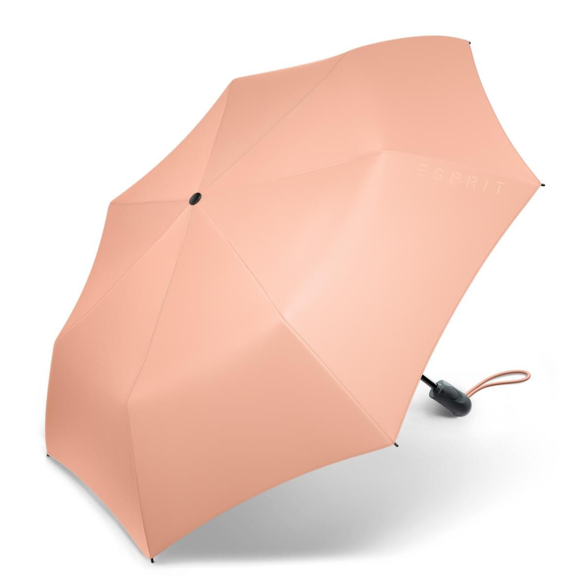 Taschenregenschirm Easymatic Light Auf-Zu Automatik Regenschirm 57607 Peach Pink