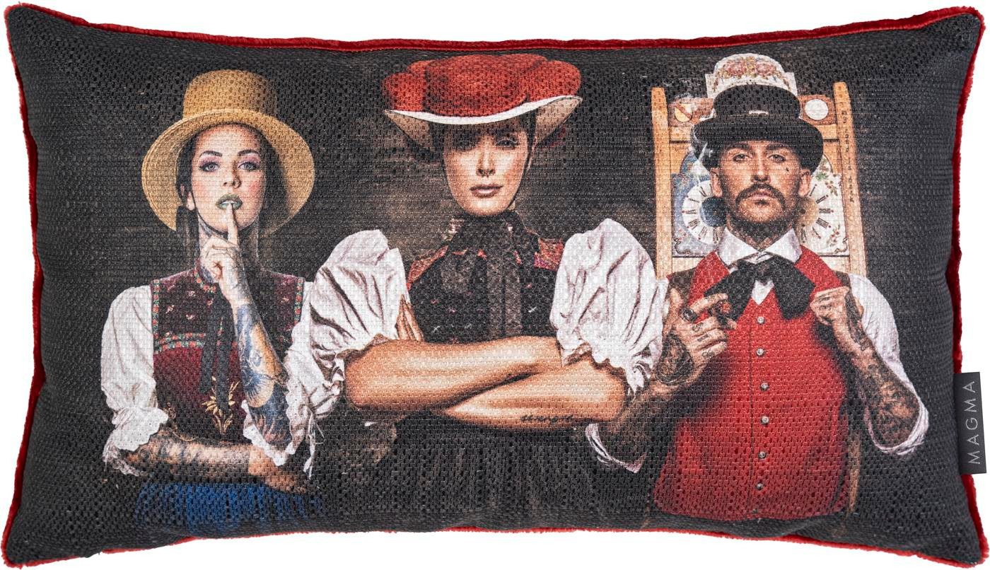 Magma Heimtex Kissenbezug Kissenhülle Schwarzwald Trio ca. 30 x 50 cm, (1 S günstig online kaufen