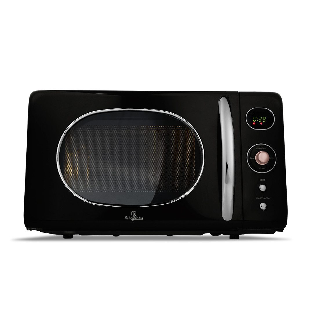 BerlingerHaus Mikrowelle BH 9698, 20 l, 20 L, 800 W, 6 Leistungsstufen, Auftaufunktion, Timer 95 Min – Bild 2 von 5