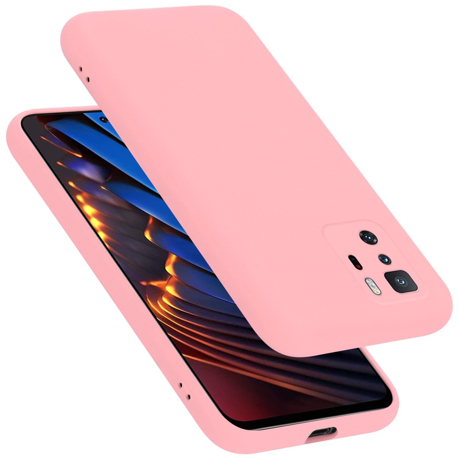 Cadorabo Handyhülle für Xiaomi POCO X3 GT Hülle Xiaomi POCO X3 GT, Flexible Hülle TPU Silikon Schutzhülle Back Cover Case