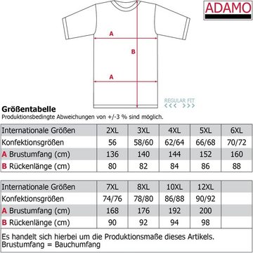ADAMO Poloshirt (1-tlg) Herren in Übergrößen bis 12XL