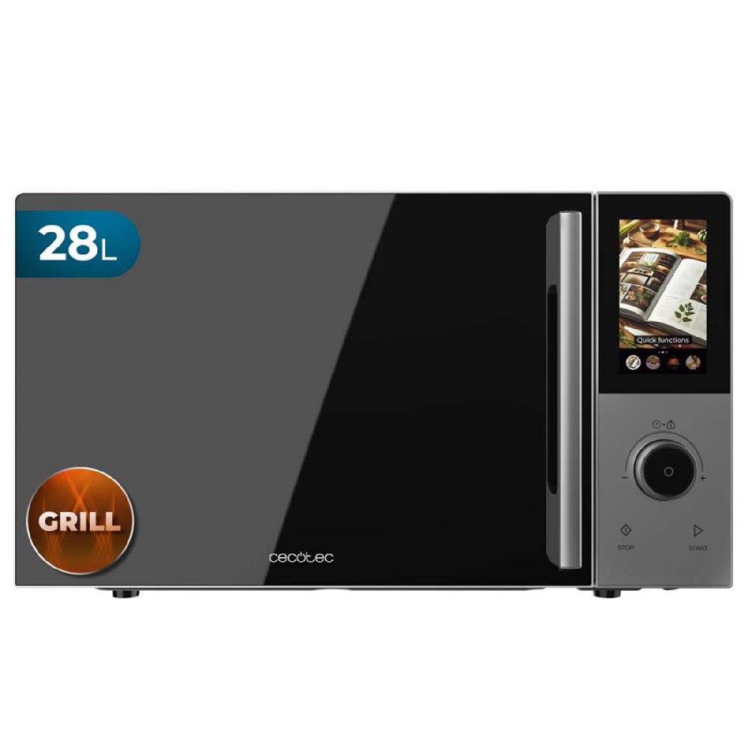 Cecotec Mikrowelle, Convection 2800 Touch