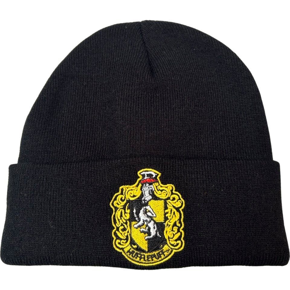 Capelli New York Strickmütze Harry Potter Beanie - Hufflepuff Logo