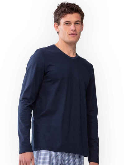 Mey Pyjamaoberteil »Langarm-Shirt« (1-tlg)