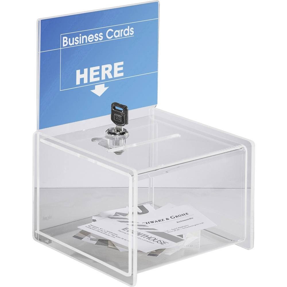 Aufbewahrungsbox Aktionsbox / Spendenbox / Loxbox abschließbar