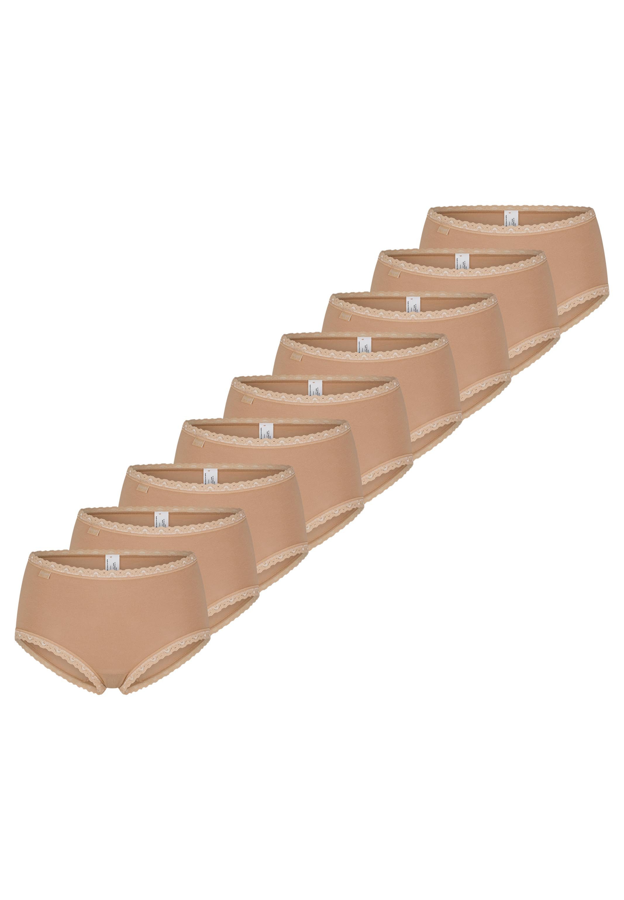 Midislip 9er Pack 24/7 Cotton Lace