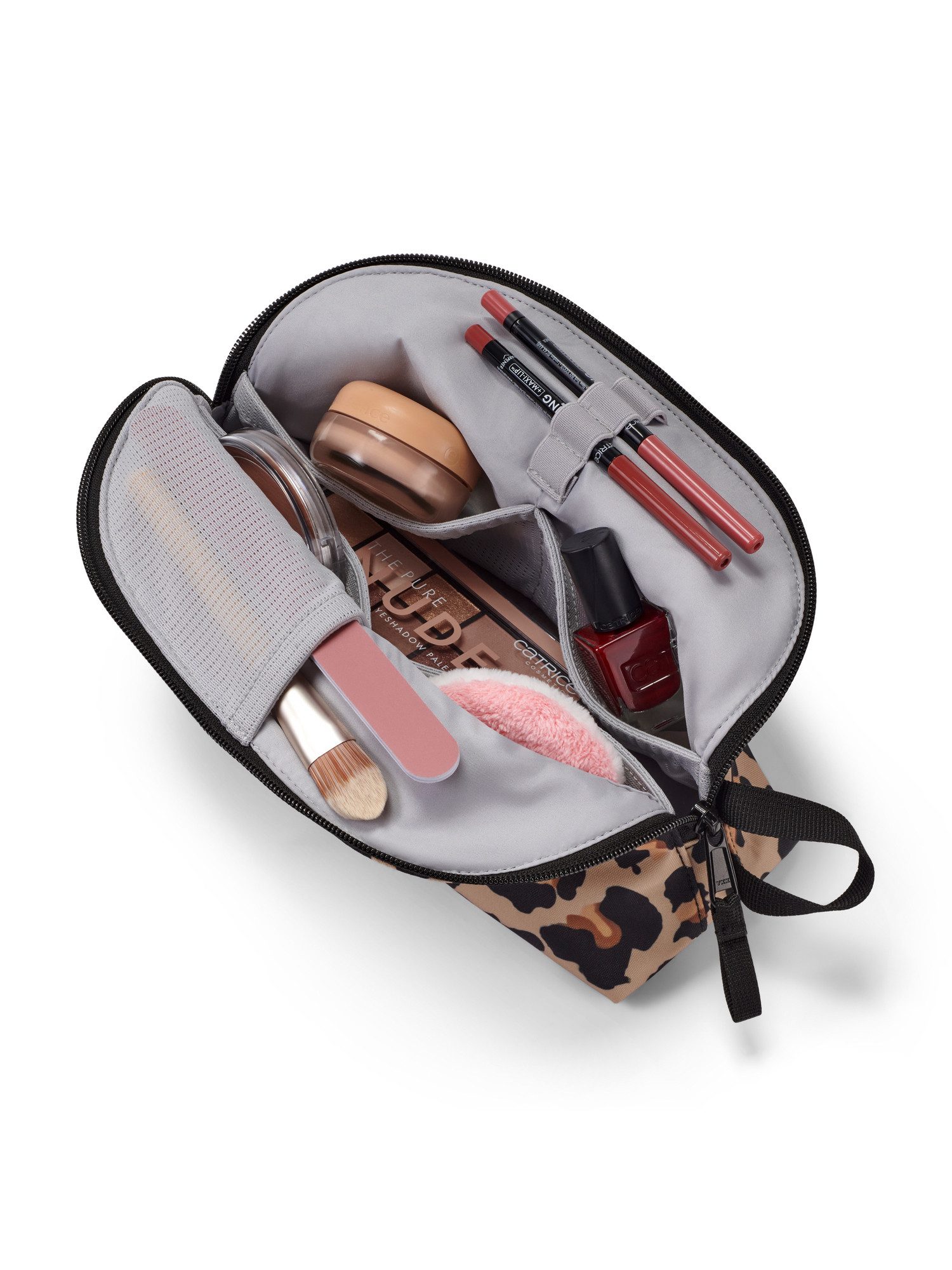 LARKSON Kulturbeutel Tilda Kulturtasche (1-tlg), Aufklappbare Waschtasche für Reise, Camping, Gym – Bild 4 von 5