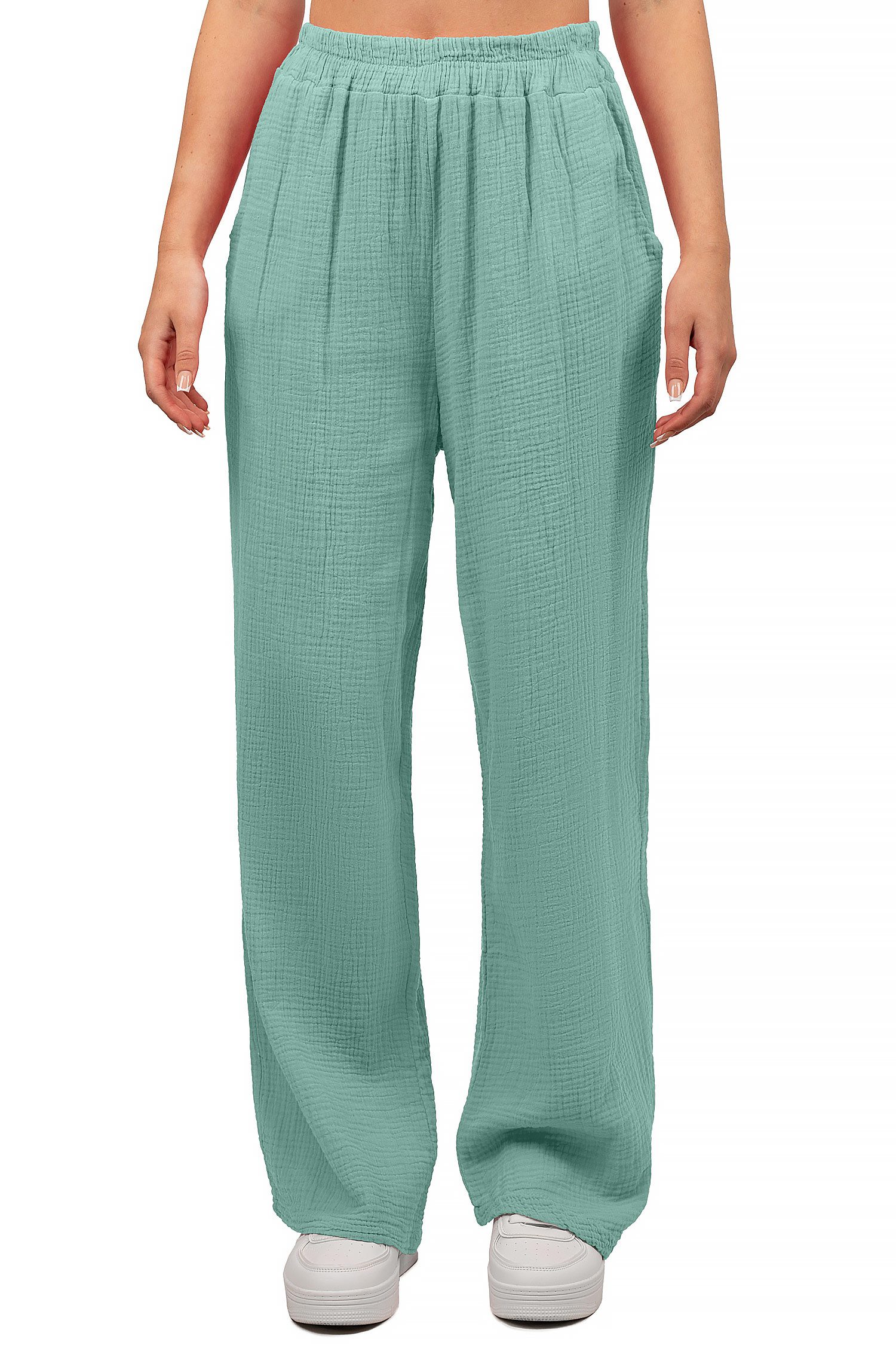 Reichstadt Stoffhose Damen Musselin Hose 25RSW082 by Reichstadt, Leichtes, günstig online kaufen