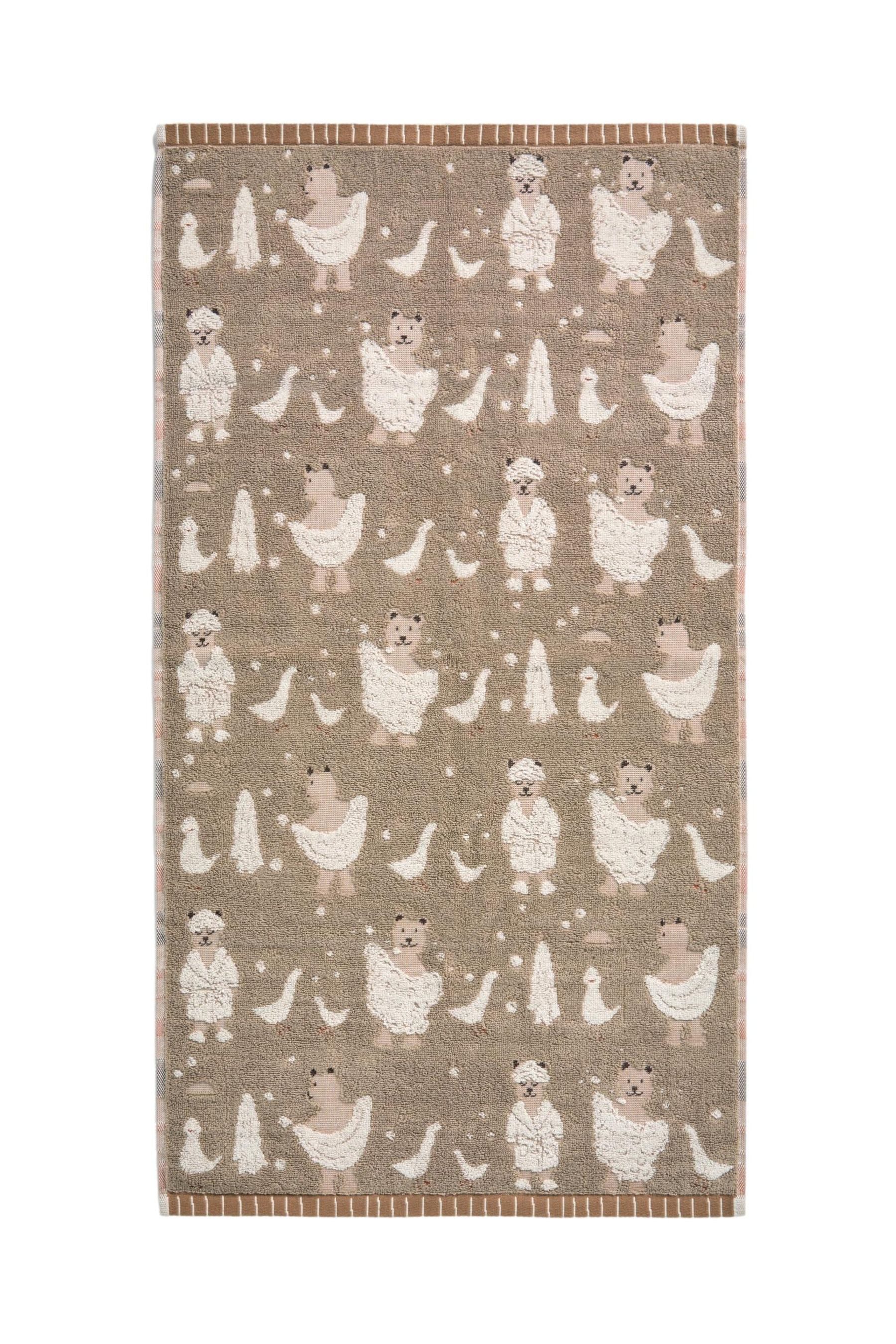 Next Handtuch Bertie Woodland Spa Handtuch aus 100 % Baumwolle, (1-St) günstig online kaufen