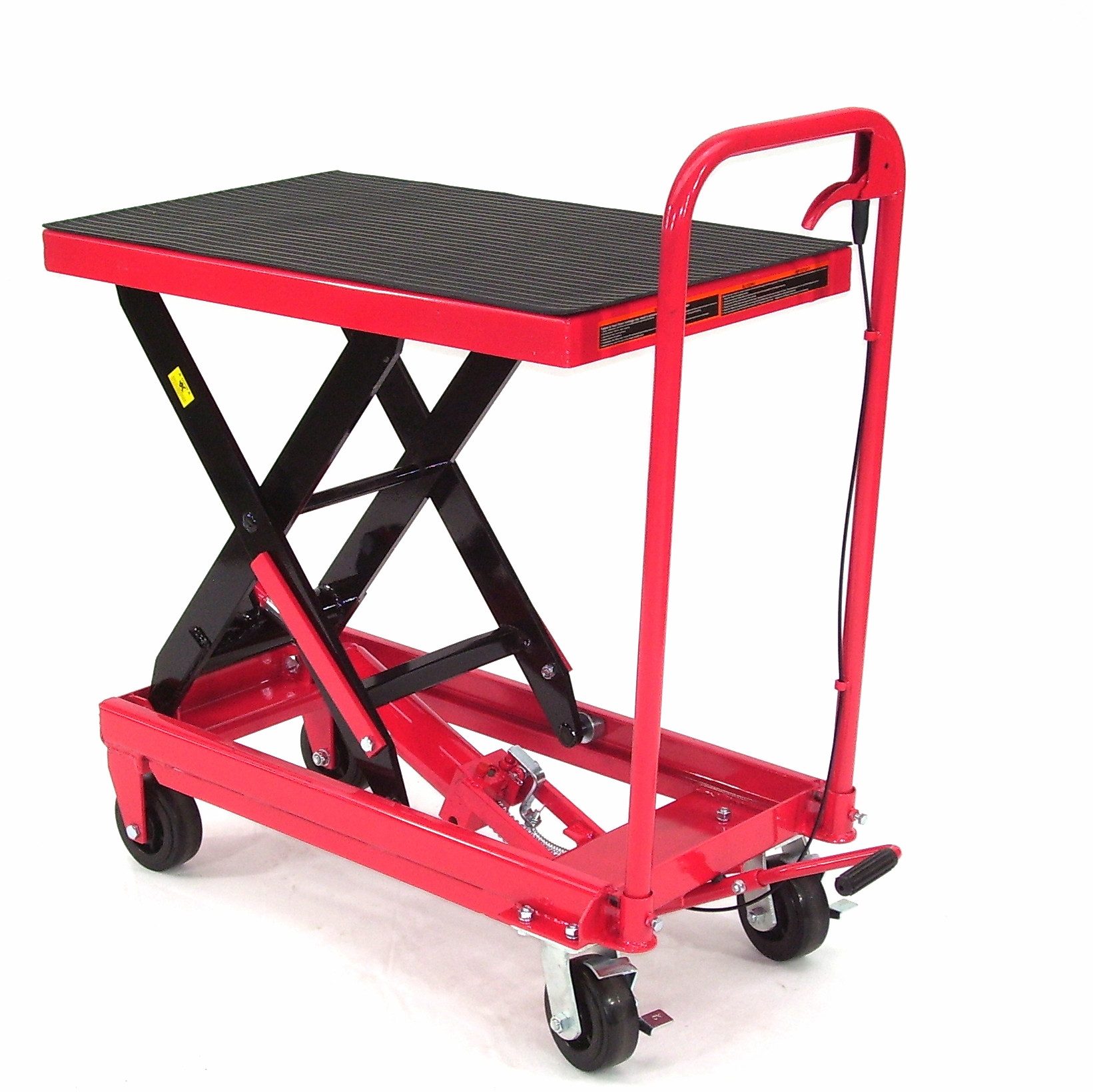 Apex Scherenhubtischwagen Hubtischwagen 500kg fahrbarer Hubtisch Scherenhubwagen 06321, (1 St)