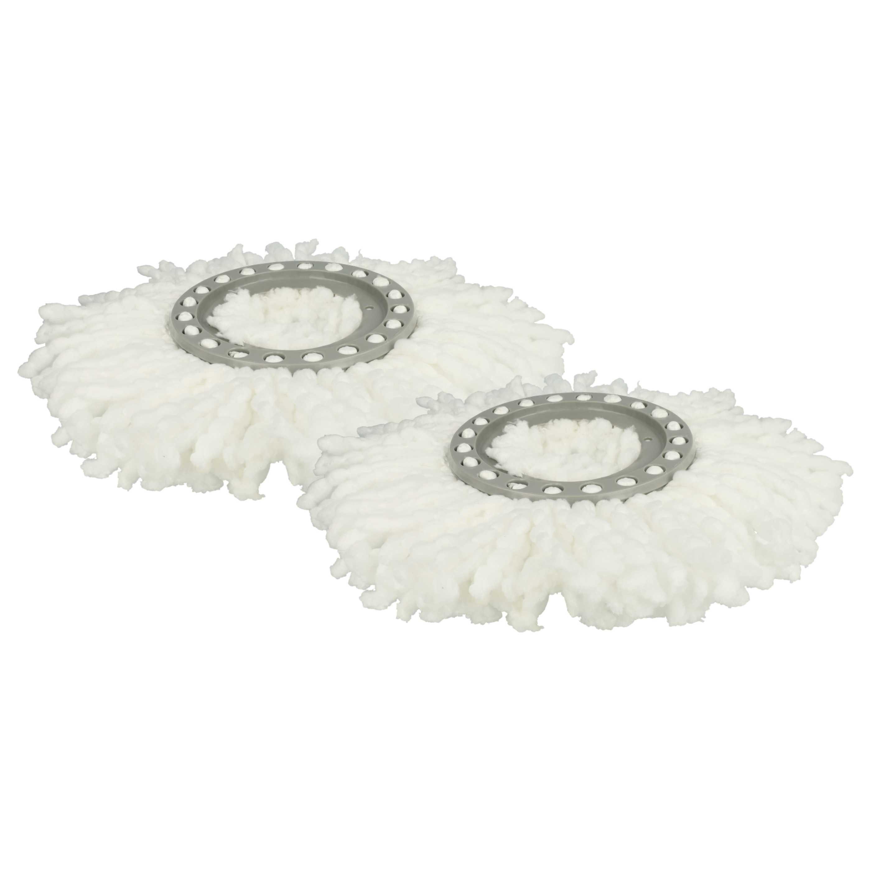 vhbw passend für Leifheit Combi Mop Wischmopp Wischmopp-Ersatzkopf (Mikrofaser, 24.5)