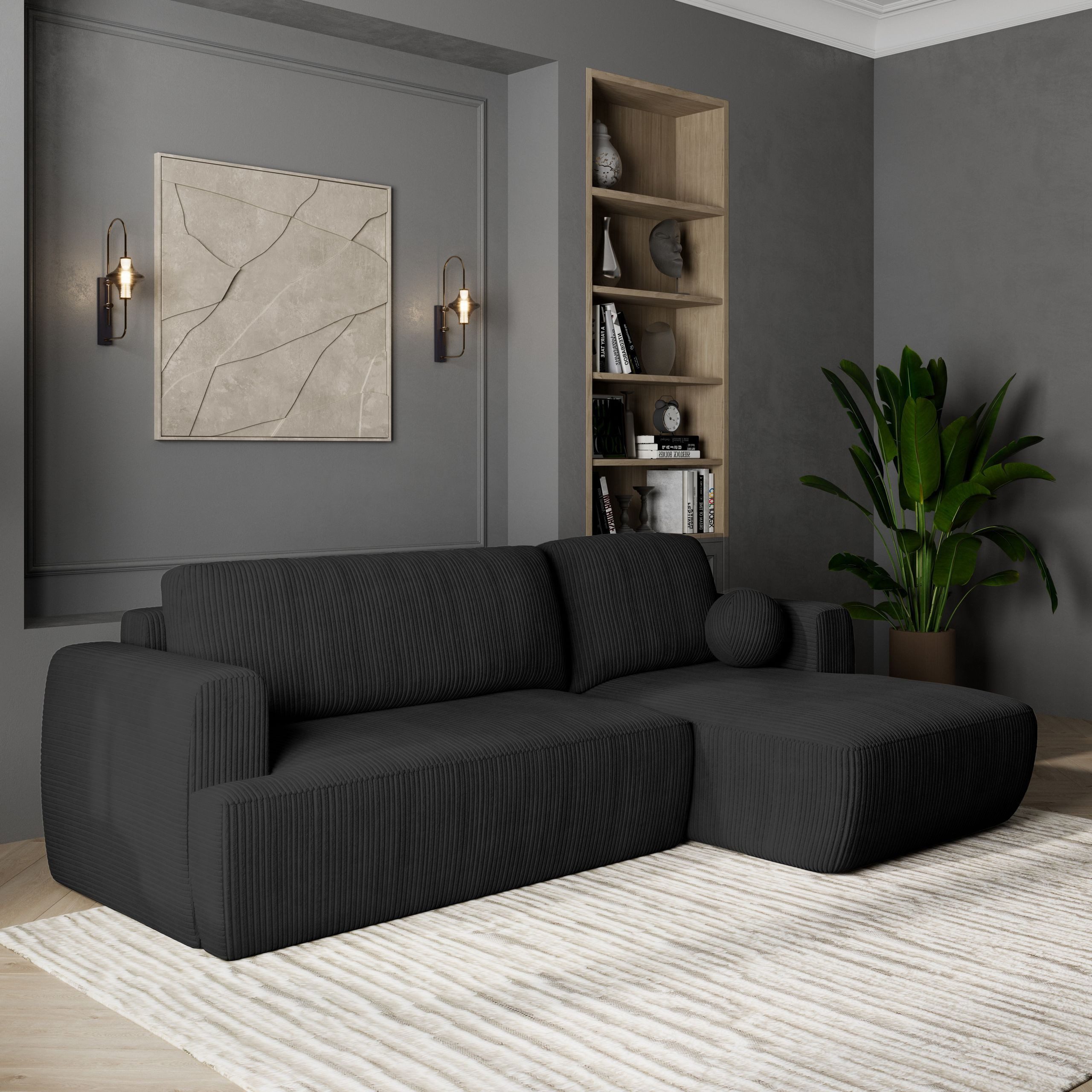 Masseno Ecksofa SENTI mit Schlaffunktion L-Form, günstig online kaufen