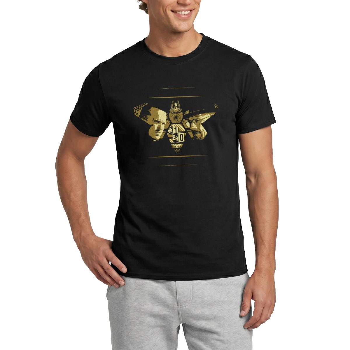 Spreadshirt T-Shirt Breaking Bad Biene Jesse Und Walter Männer T-Shirt (1-tlg)