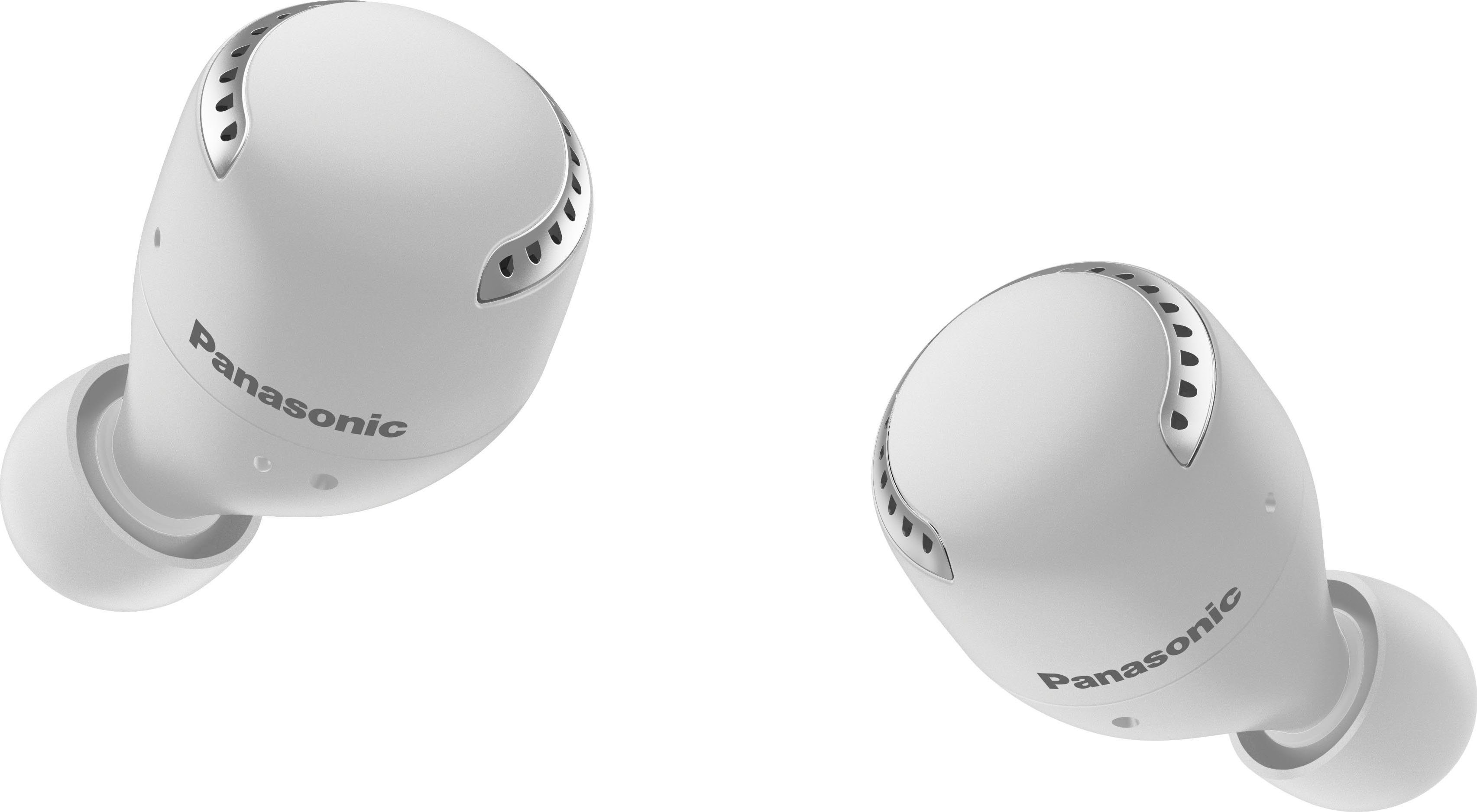 Wireless, wireless (Noise-Cancelling, In-Ear-Kopfhörer weiß Panasonic Bluetooth) Sprachsteuerung, True RZ-S500WE
