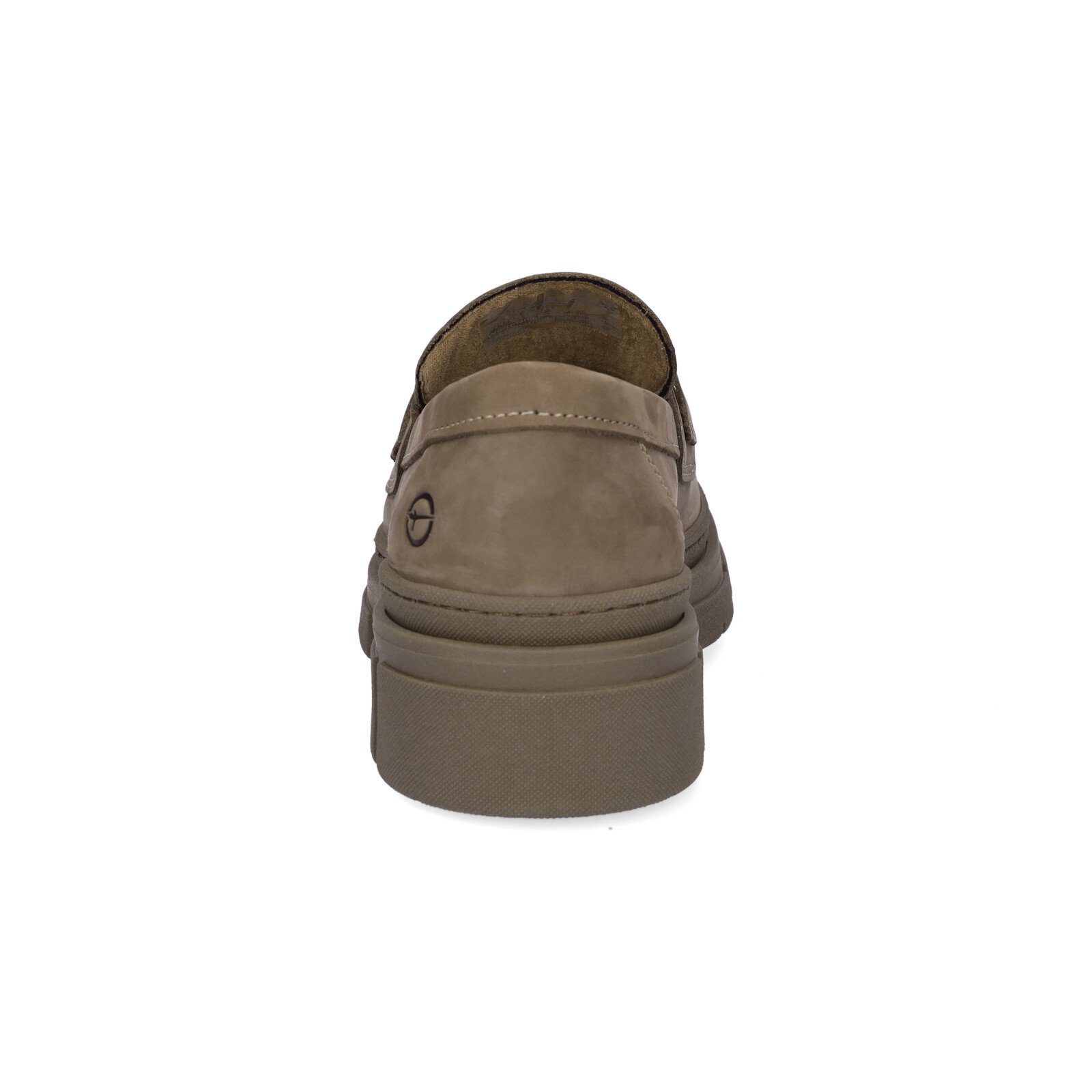 Tamaris Tamaris Damen Lederslipper taupe Slipper