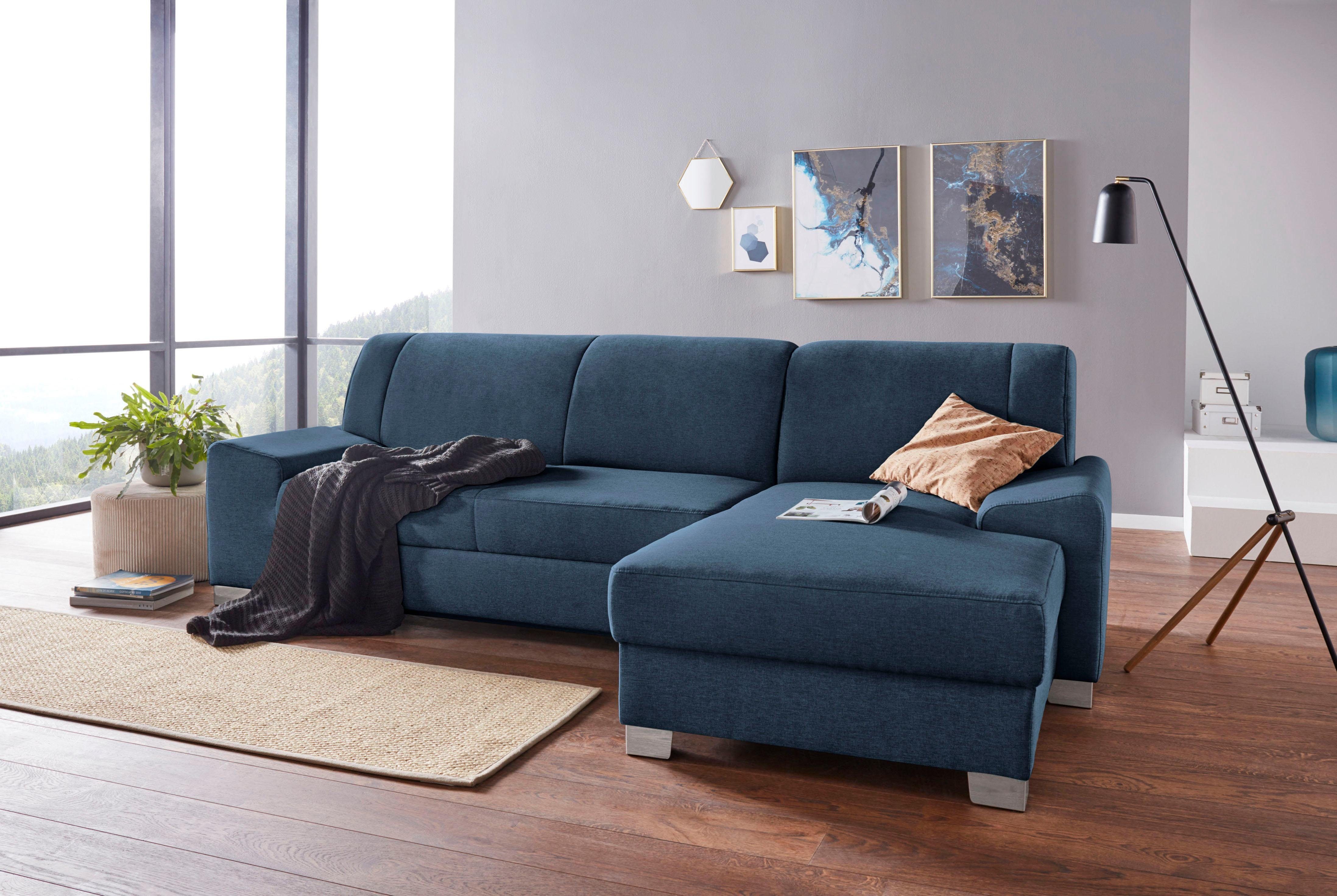 DOMO collection Ecksofa Anzio L-Form, whlw. günstig online kaufen