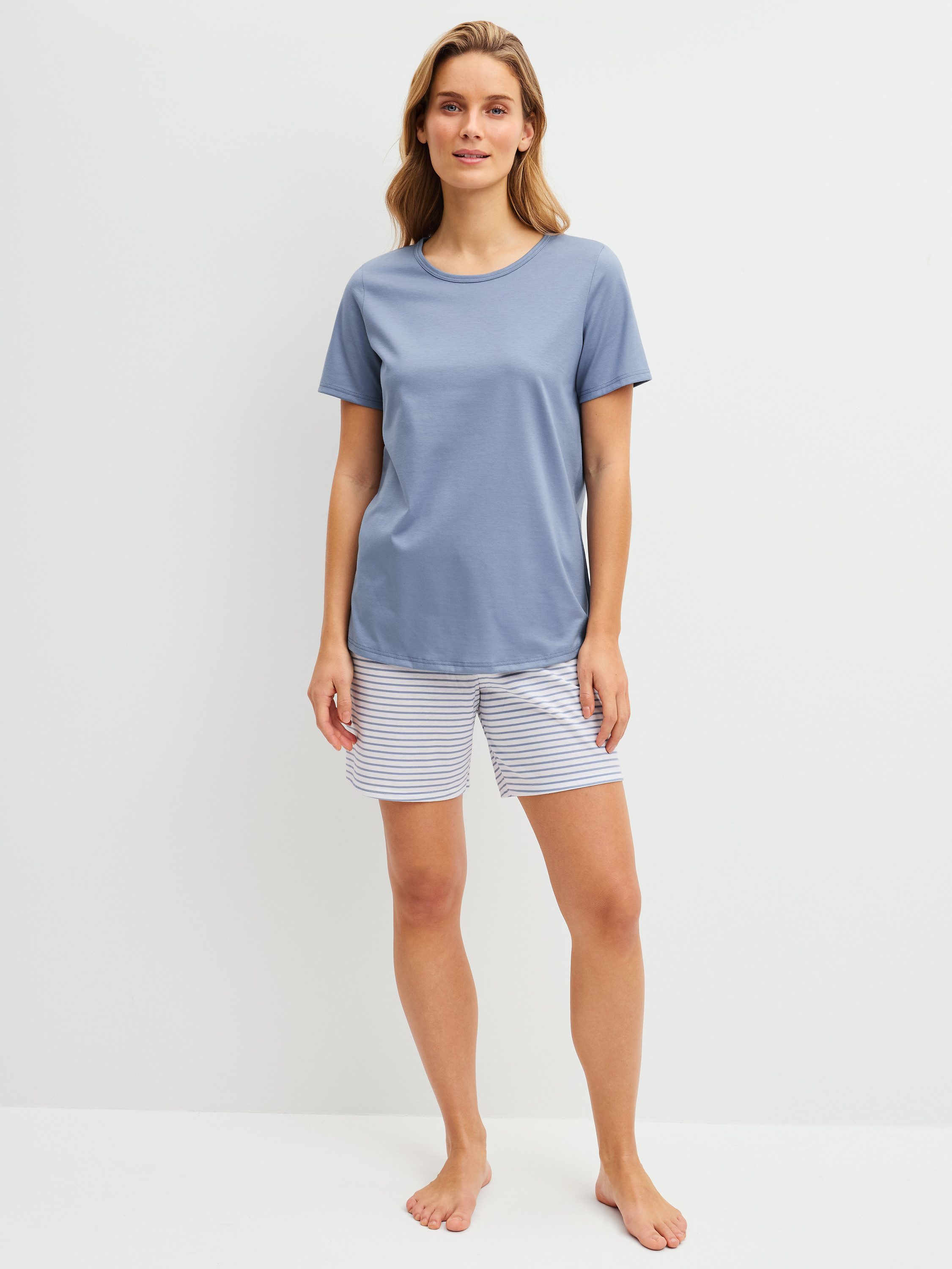 CALIDA Shorty Cotton Special Damen (2 tlg) weich, pflegeleicht, elastischer Hosenbund