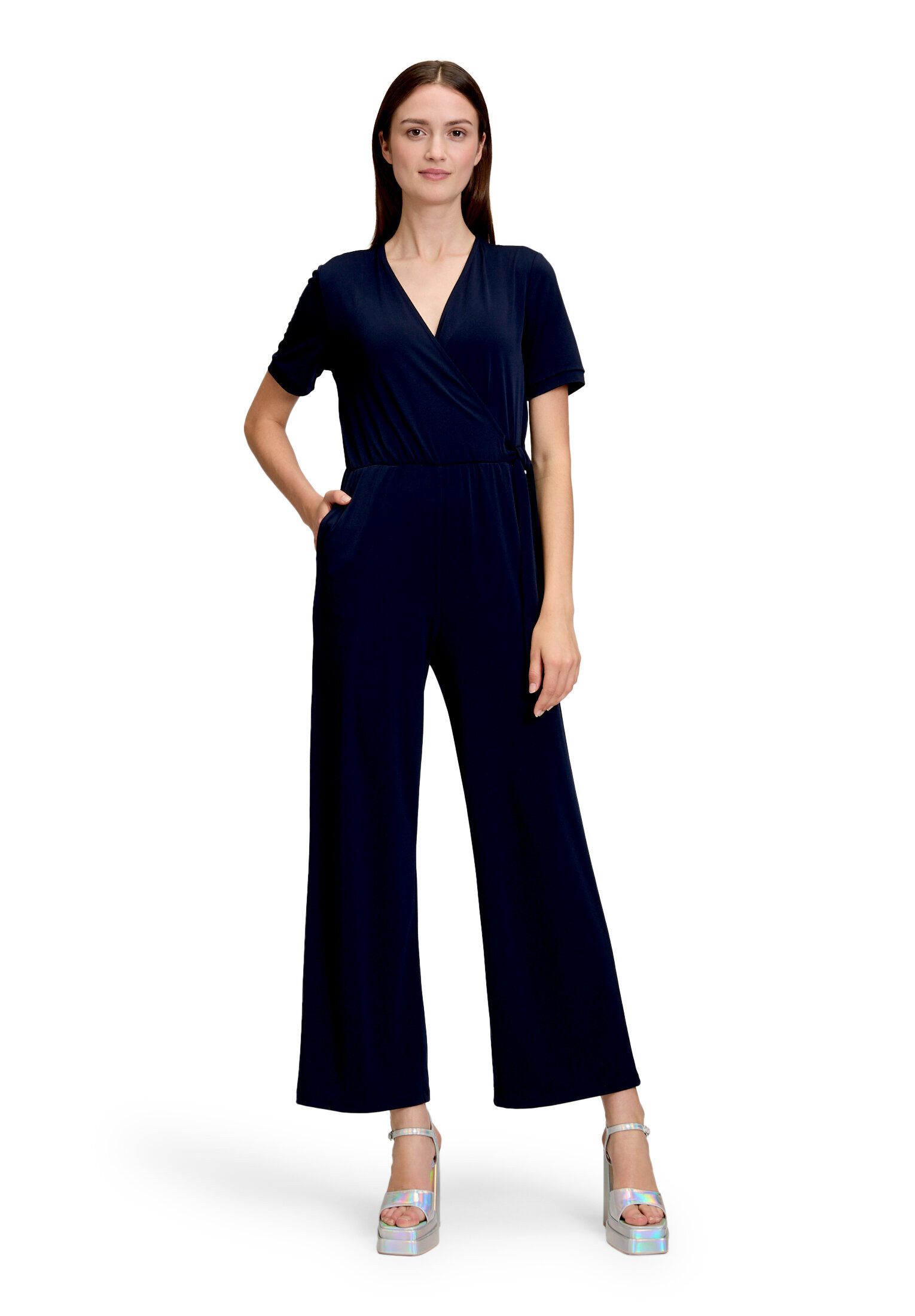 Cartoon Overall Damen mit Bindegürtel (1-tlg) Design