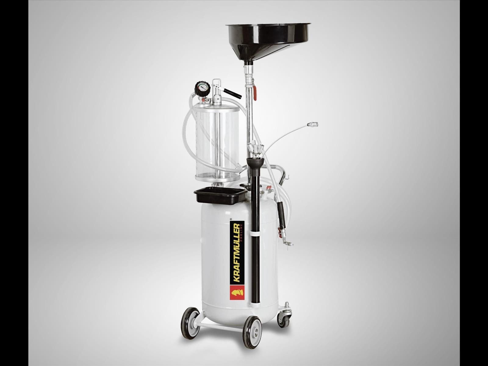 KraftMüller Ölauffangwanne KraftMüller 80L+10L Ölabsauggerät