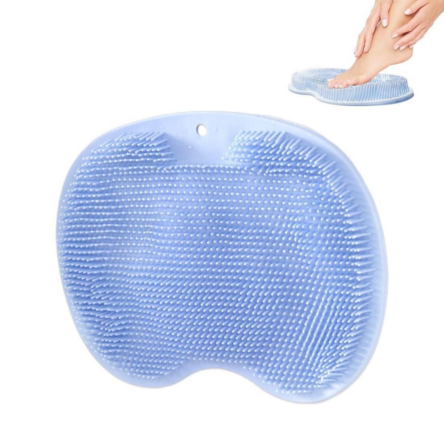 LuxusKollektion Massagematte Fußbürste mit Saugnäpfen
