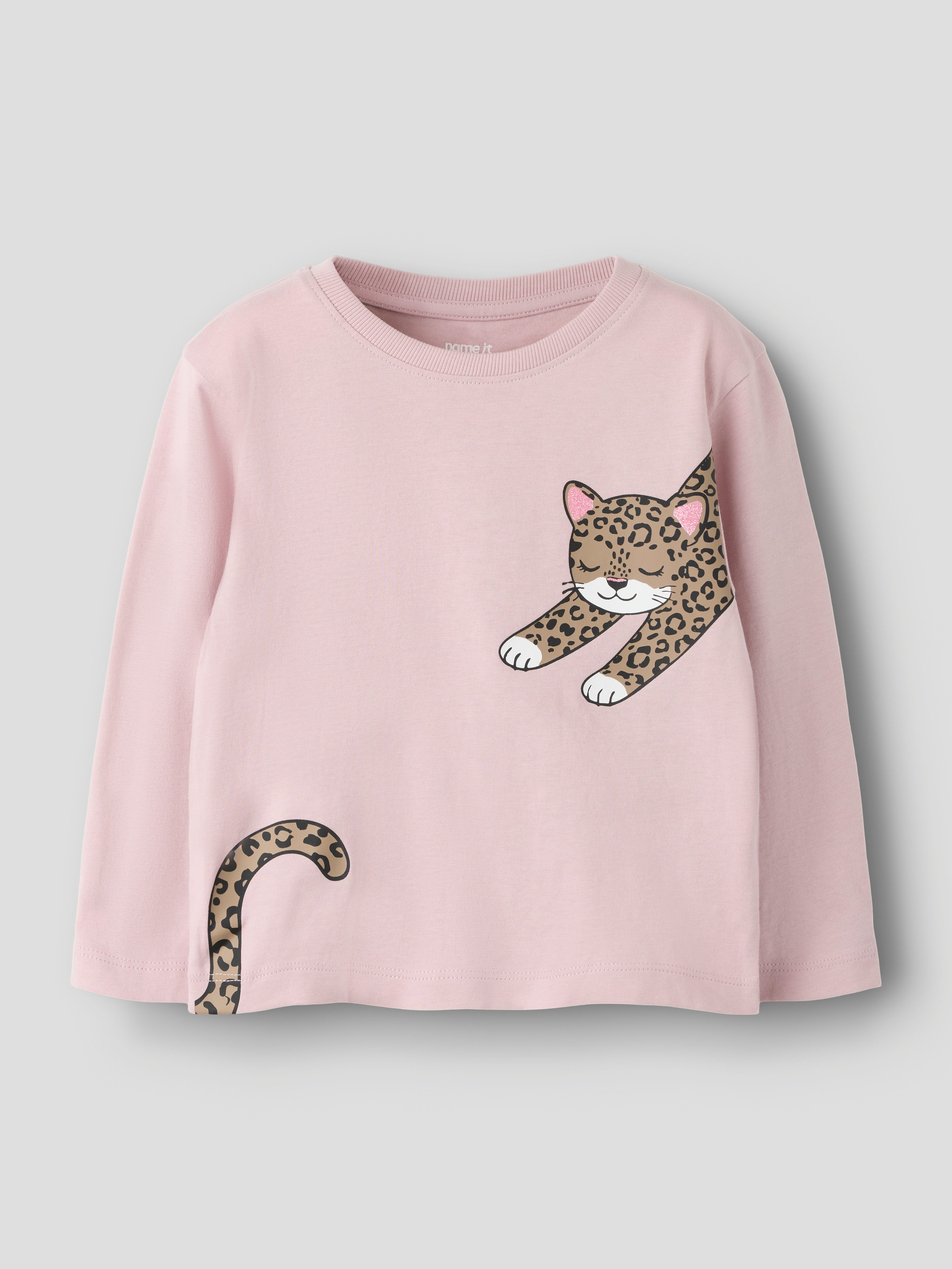 Name It Langarmshirt NMFLAUREN LS NREG TOP Baumwolle, regular fit