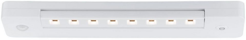 Paulmann LED Lichtleiste, LED fest integriert, Warmweiß,  LEDSmartLightbatteriebetrieben+ Schalter An/Aus/Dimmen&Bewegungsmelder