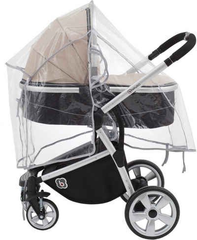 BabyGo Коляски-Regenschutzhülle Regenschutz, für Buggys; durchsichtig mit seitlichen Belüftungsöffnungen