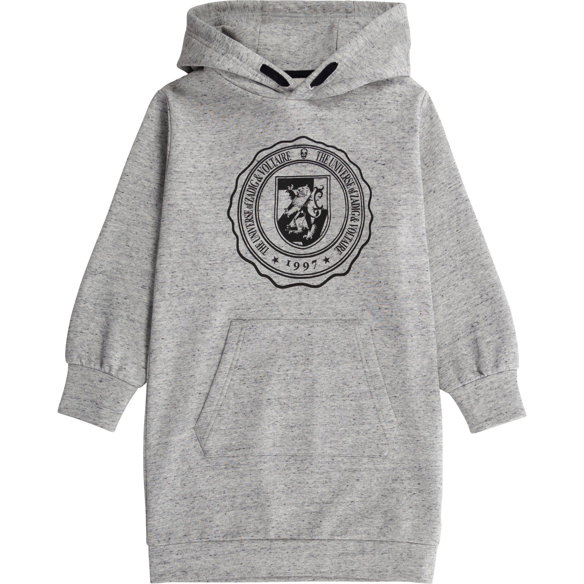 ZADIG & VOLTAIRE Sweatkleid Zadig und Voltaire Kids Sweatkleid greymelange