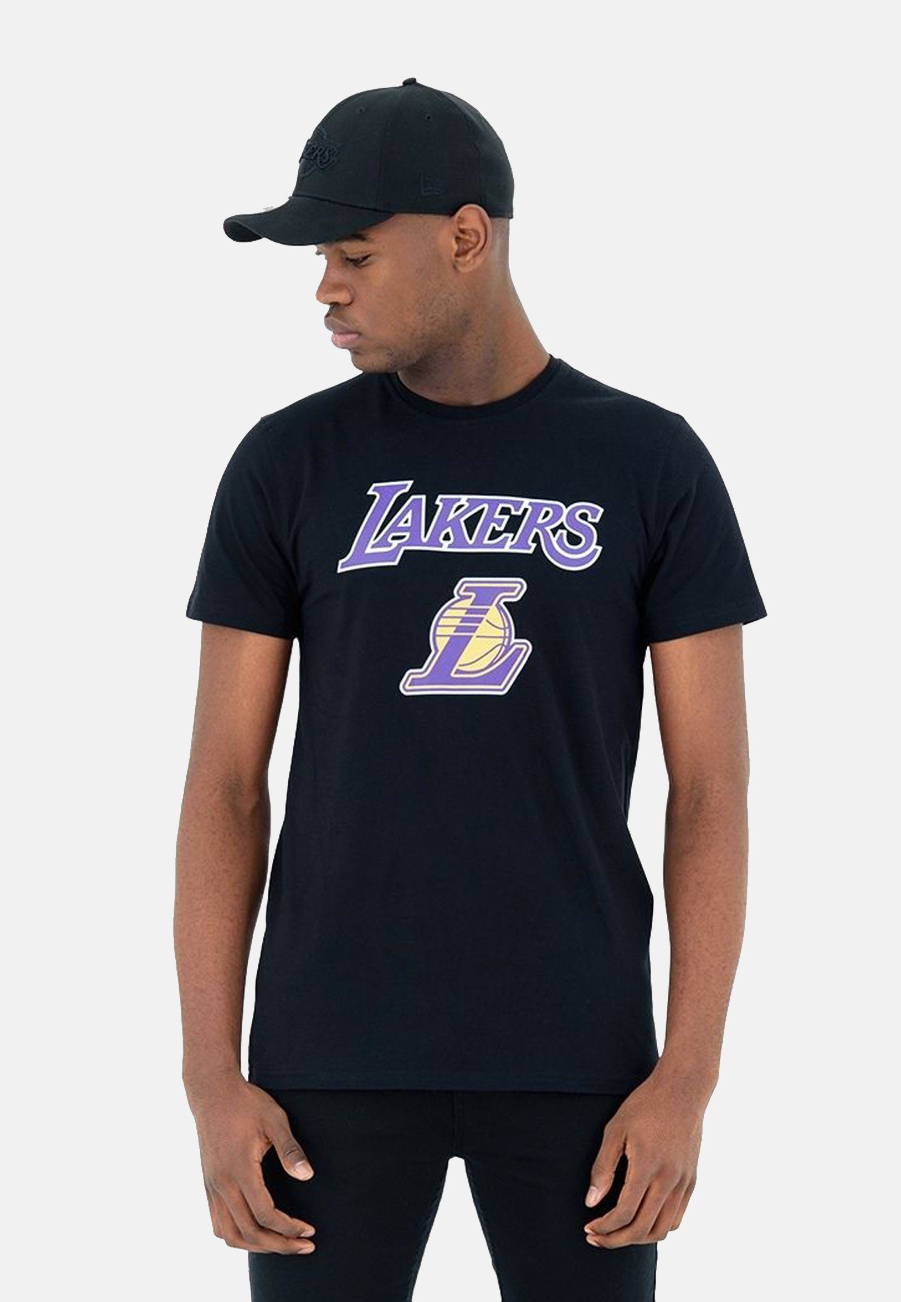 New Era T-Shirt Los Lakers (1-tlg) Angeles