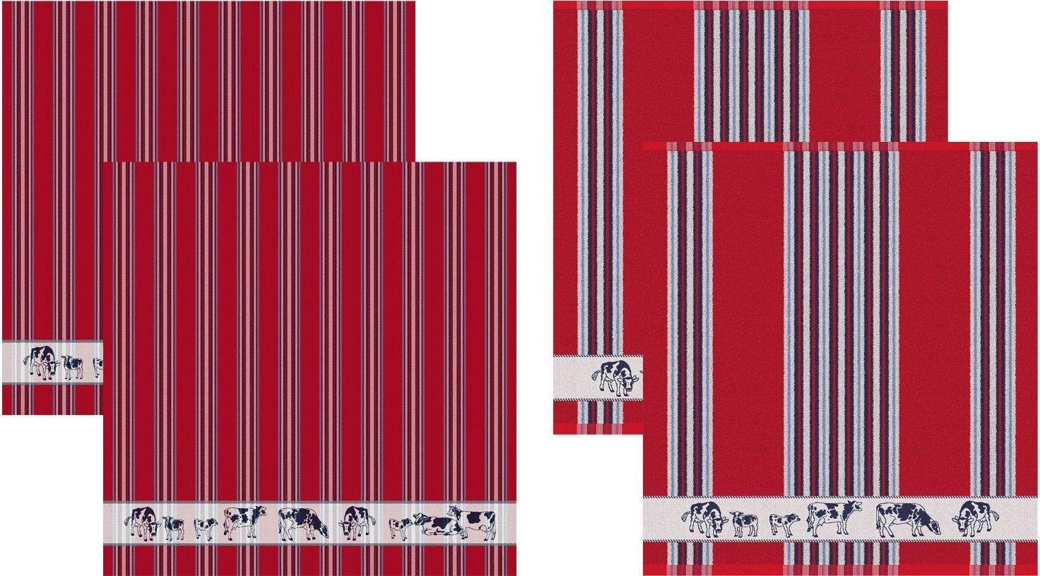 DDDDD Geschirrtuch Friesian, (Set, 4-tlg), Combiset: günstig online kaufen