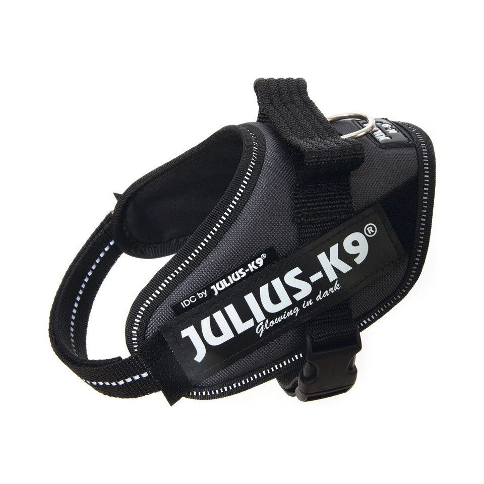 Julius-K9 Hunde-Powergeschirr Hundegeschirr anthrazit