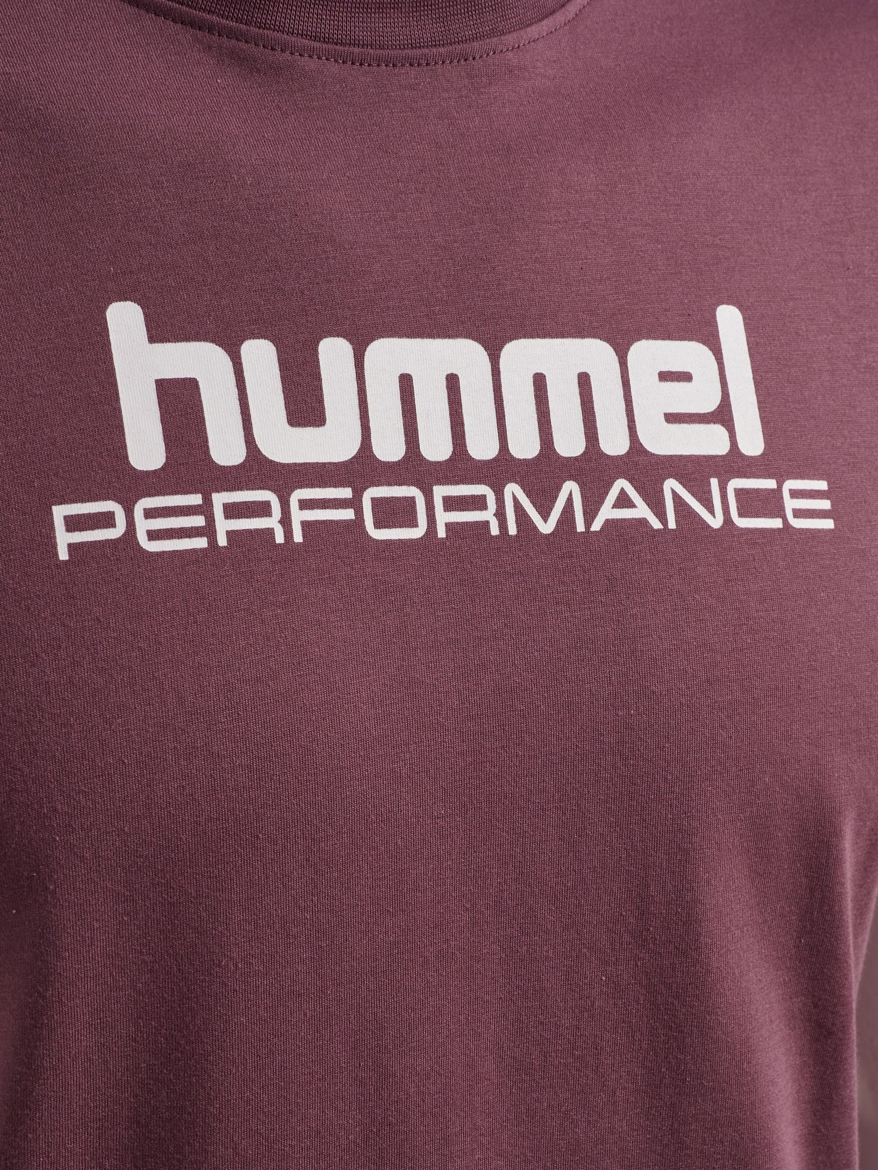 hummel T-Shirt Modernes Design Fotoprint Rundhals Regular Fit Sportlich (1-tlg) hmlPULSE GRAPHIC T-SHIRT S/S