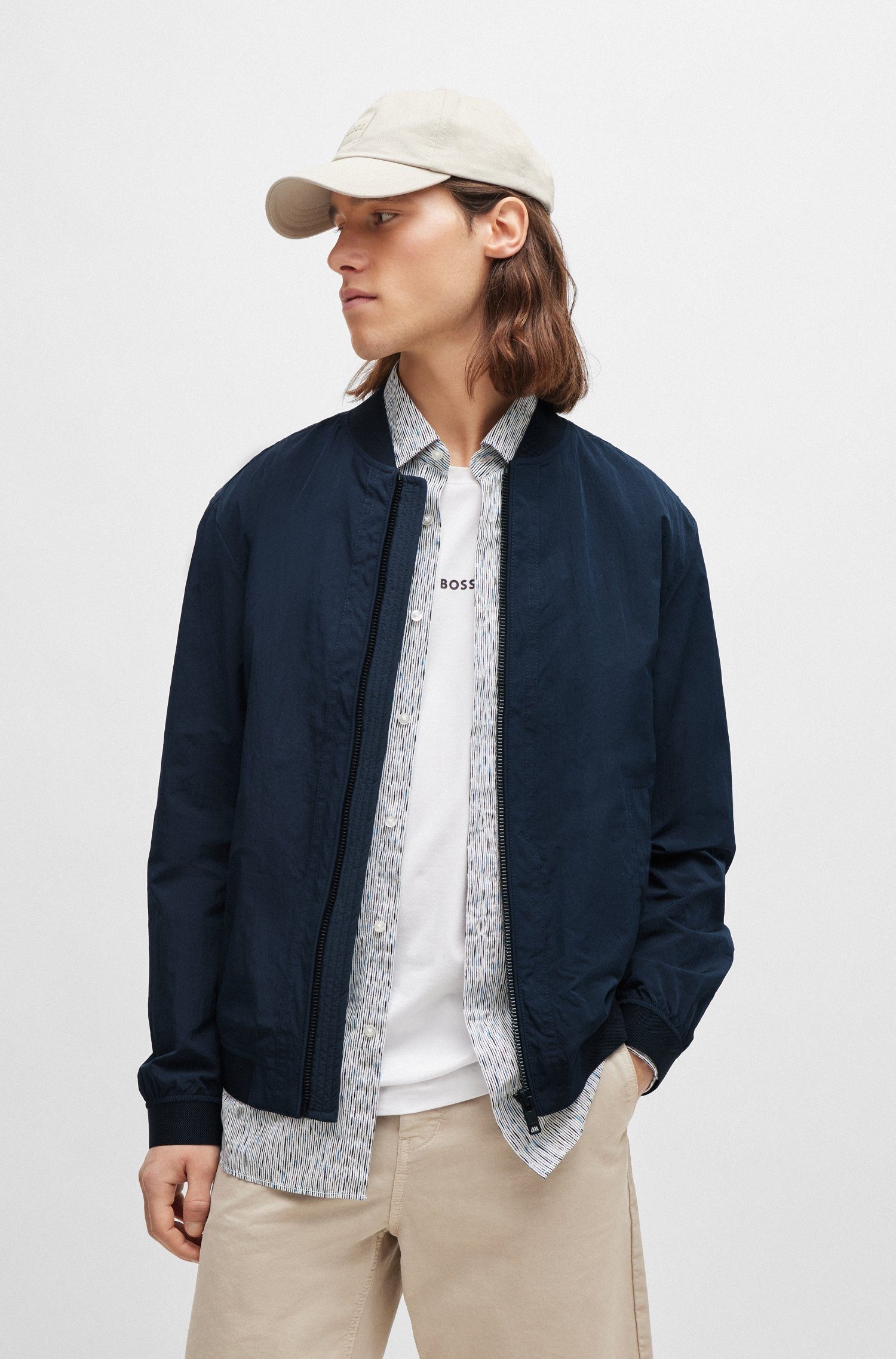 BOSS ORANGE Outdoorjacke Othmare mit BOSS günstig online kaufen
