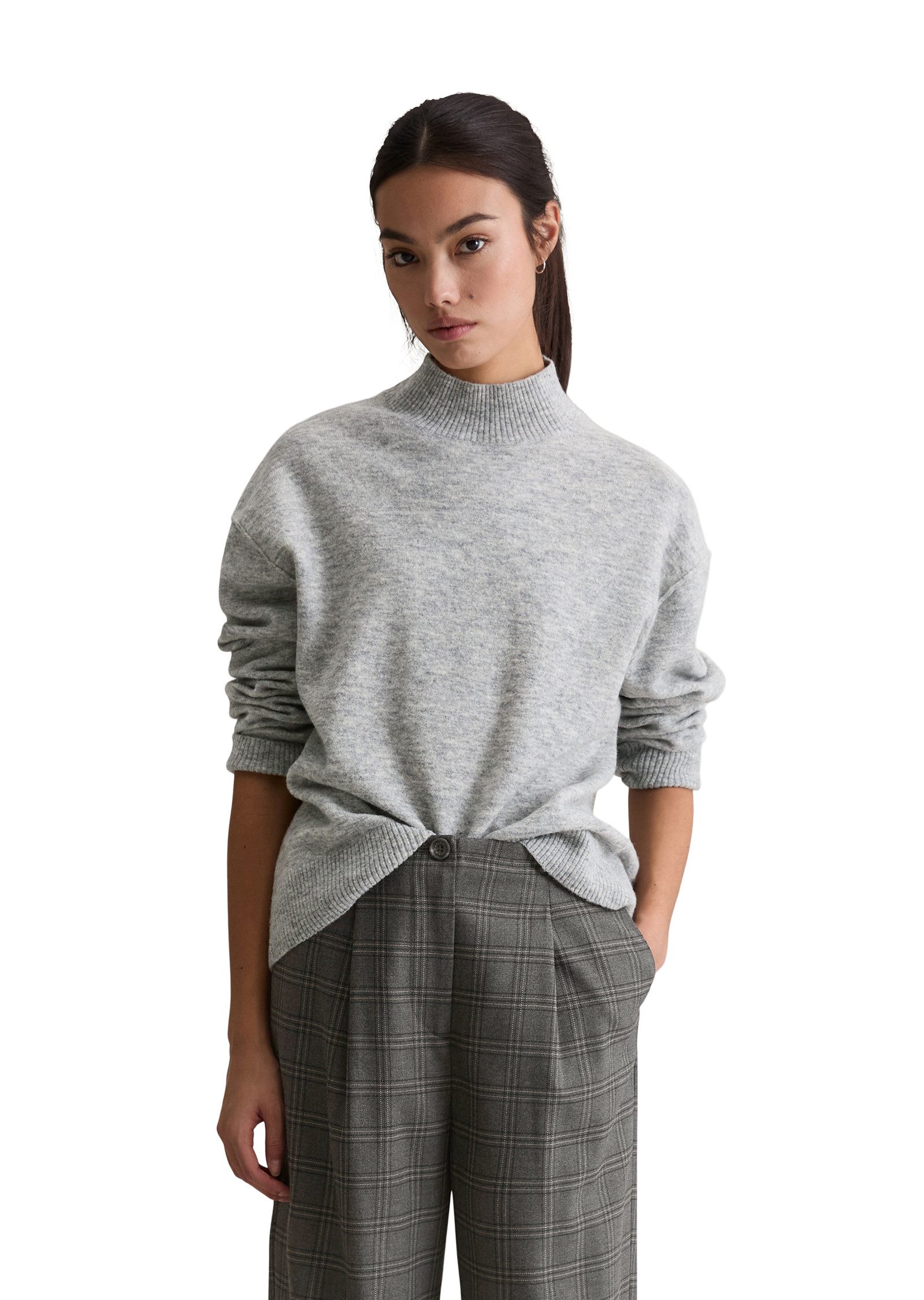 Marc O'Polo DENIM Strickpullover regular fit aus softem Schurwolle-Mix, Run günstig online kaufen