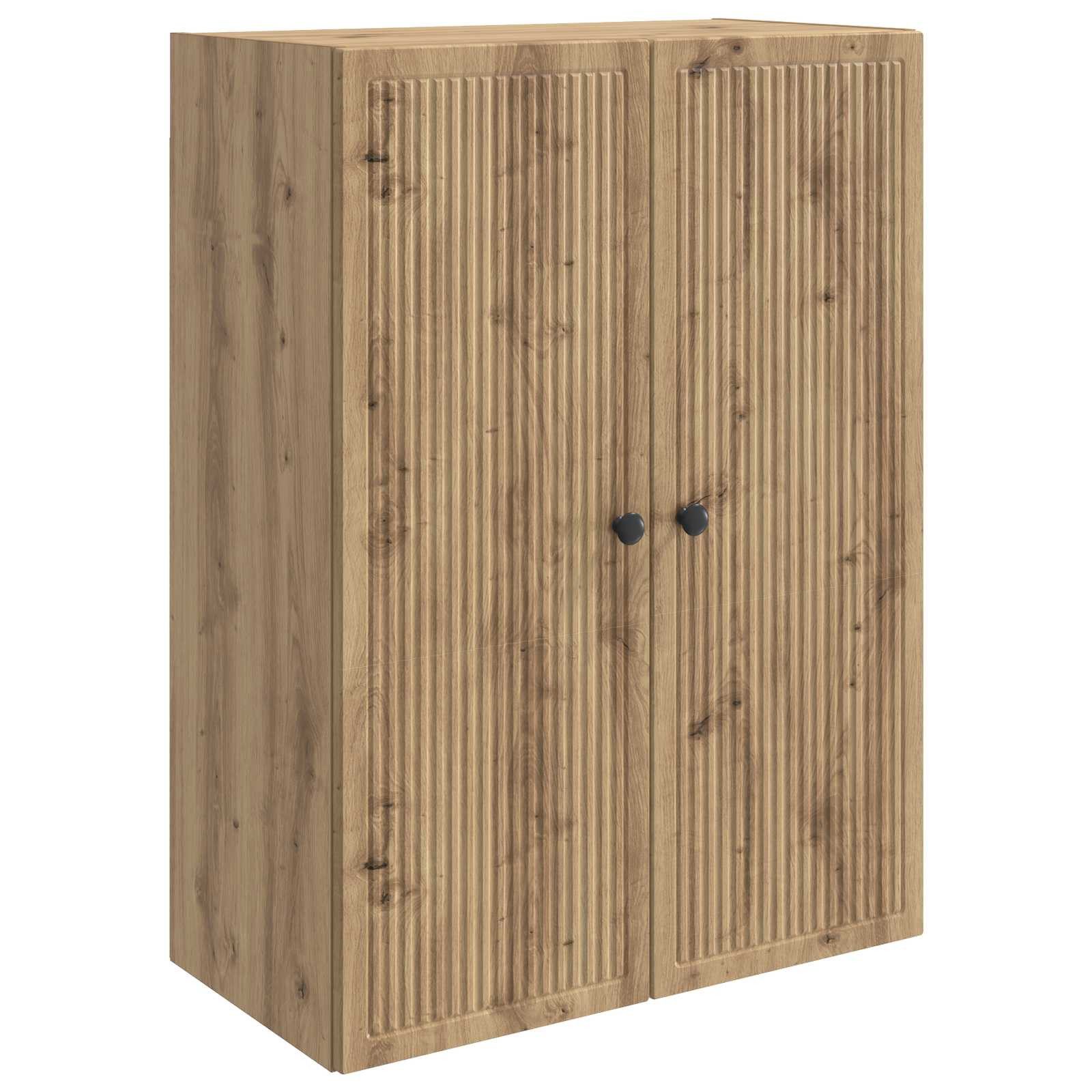vidaXL Hängeschrank 66 x 34,5 x 90 cm Hängeschrank Wandschrank Artisan-Eiche 66x34,5x90 cm
