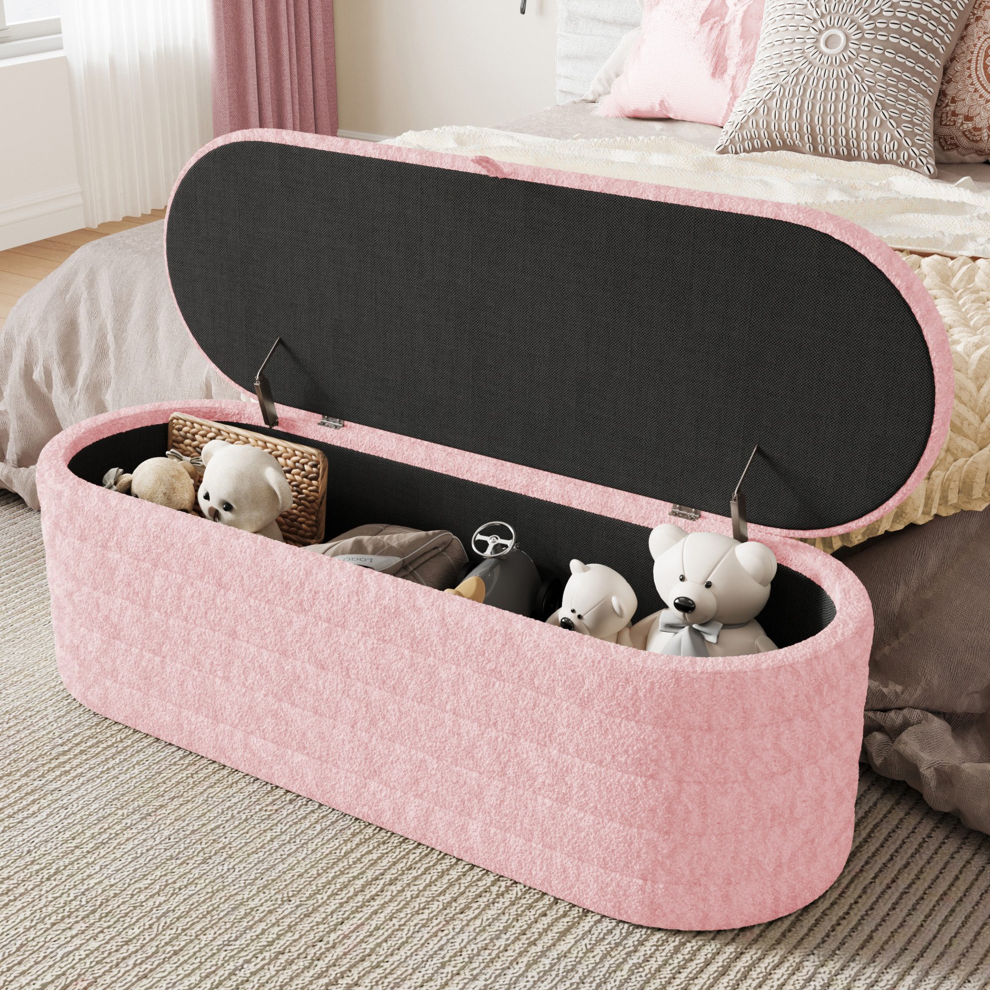 Sytifro Подставка для ног Подставка для ног Vielseitiger Schlafsofa-Fußhocker 120x40 cm