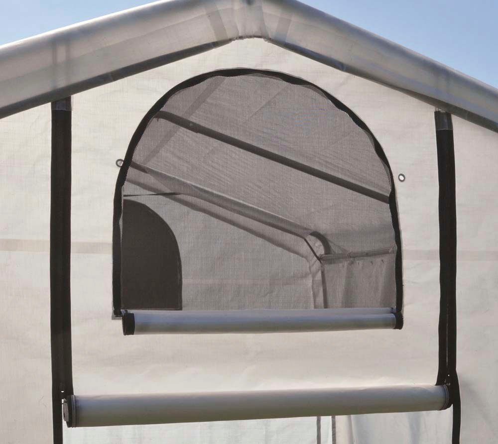 ShelterLogic Gewächshaus, aus wasserdichter Polyethylen-Plane
