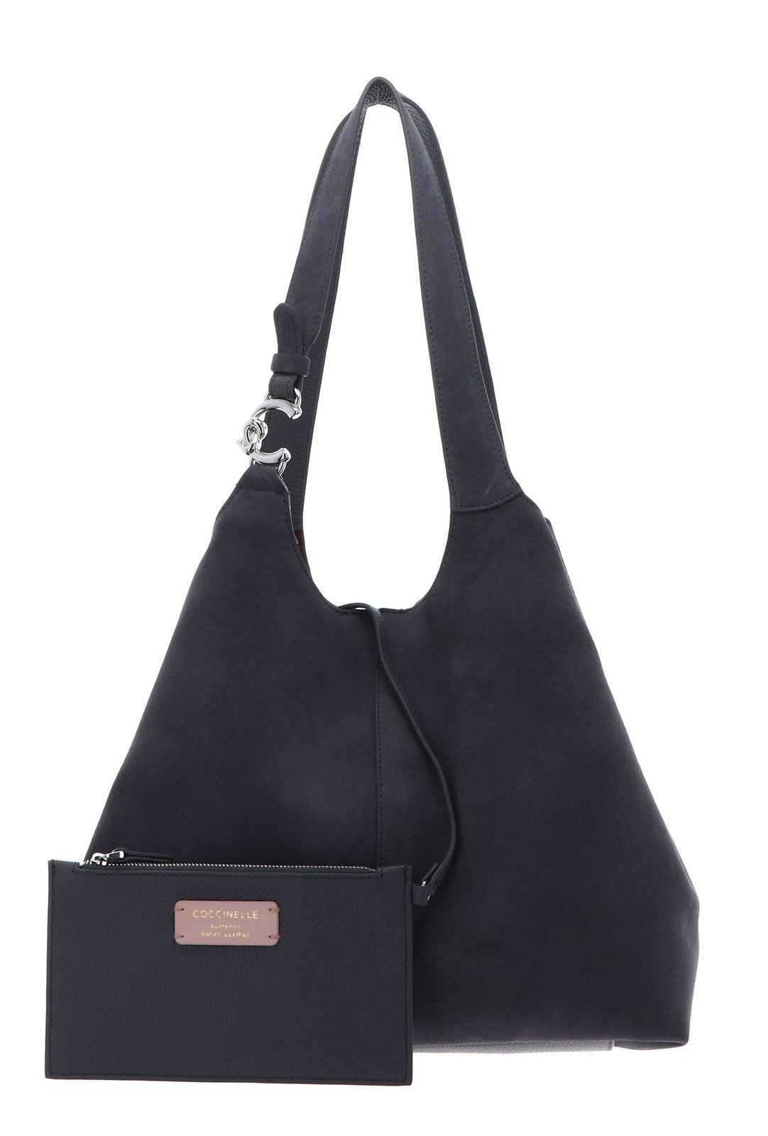 COCCINELLE Schultertasche Handbag (Set, 2-tlg), aus echtem Rindsleder