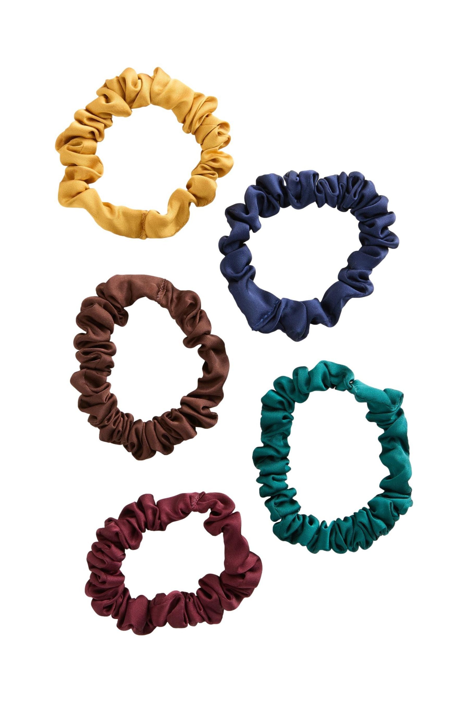 Next Haargummi Scrunchie-Haargummis, 5er-Pack