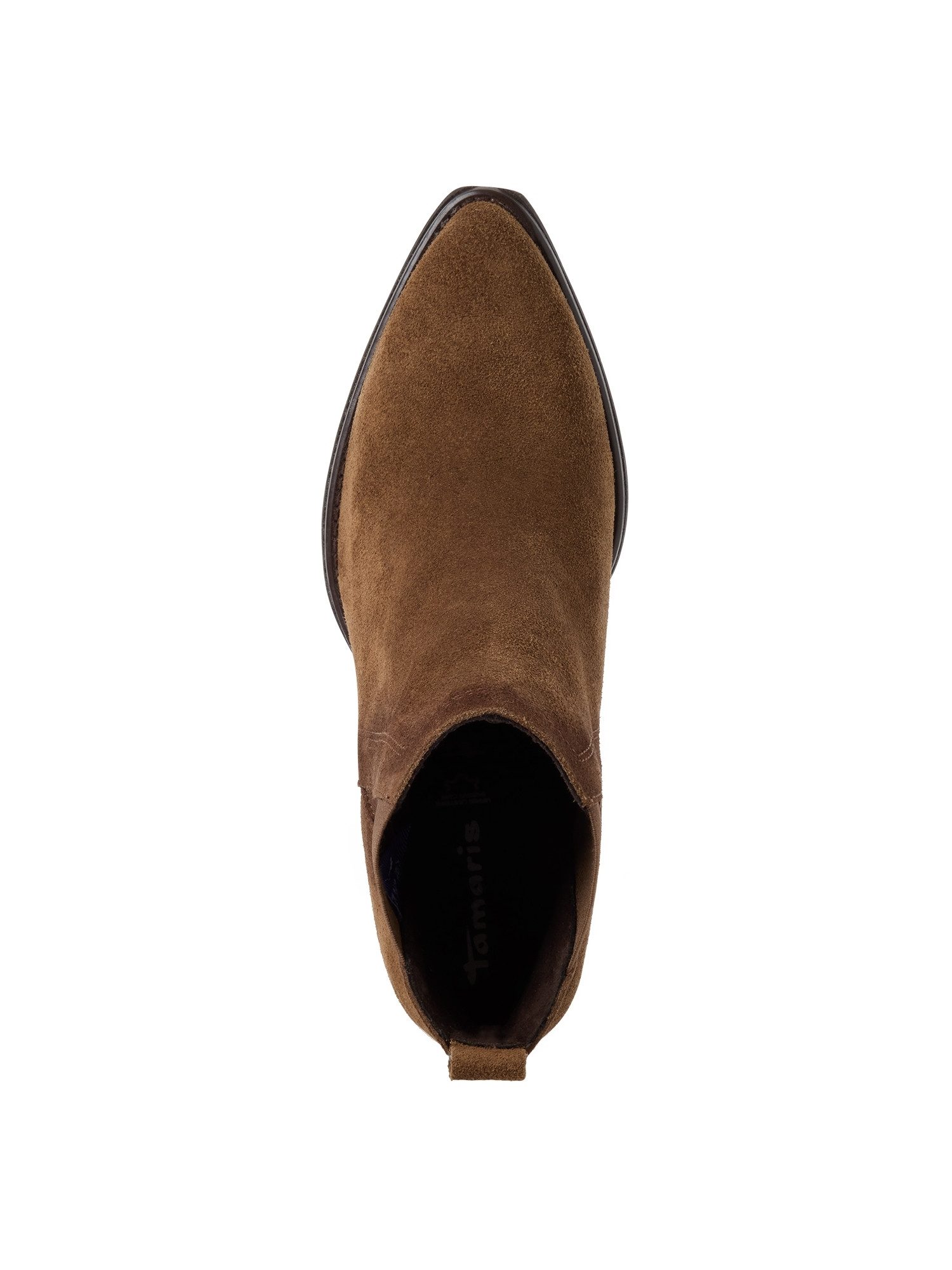 Tamaris TOUCH-IT aus Leder Blockabsatz 1-25303-47 Chelseaboots TOUCH-IT – Bild 2 von 5