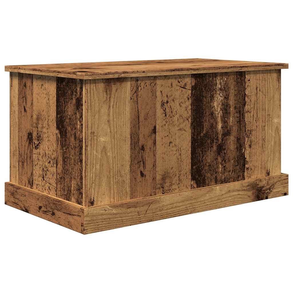 vidaXL Aufbewahrungsbox Aufbewahrungstruhe Altholz-Optik 70x40x38 cm Holzwerkstoff (1 St)