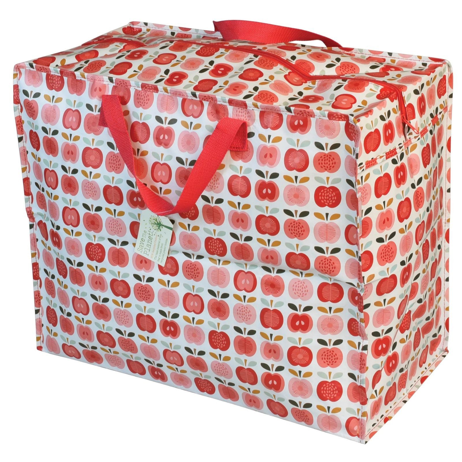 Rex London Tragetasche Rex London Jumbotasche XXL Vintage Apple faltbare Einkaufstasche