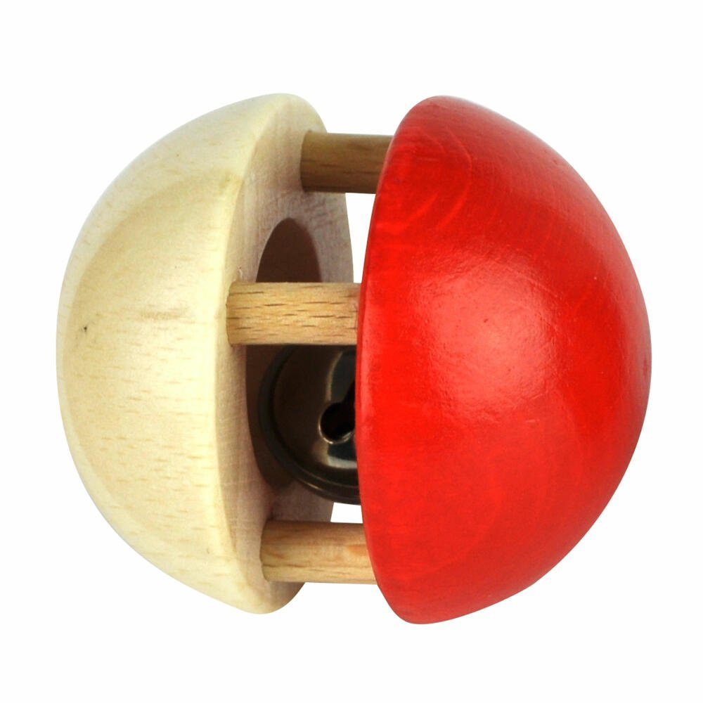 Voggenreiter Stabrassel Music For Kids Premium Kugel-Glöckchen Beady, Rot