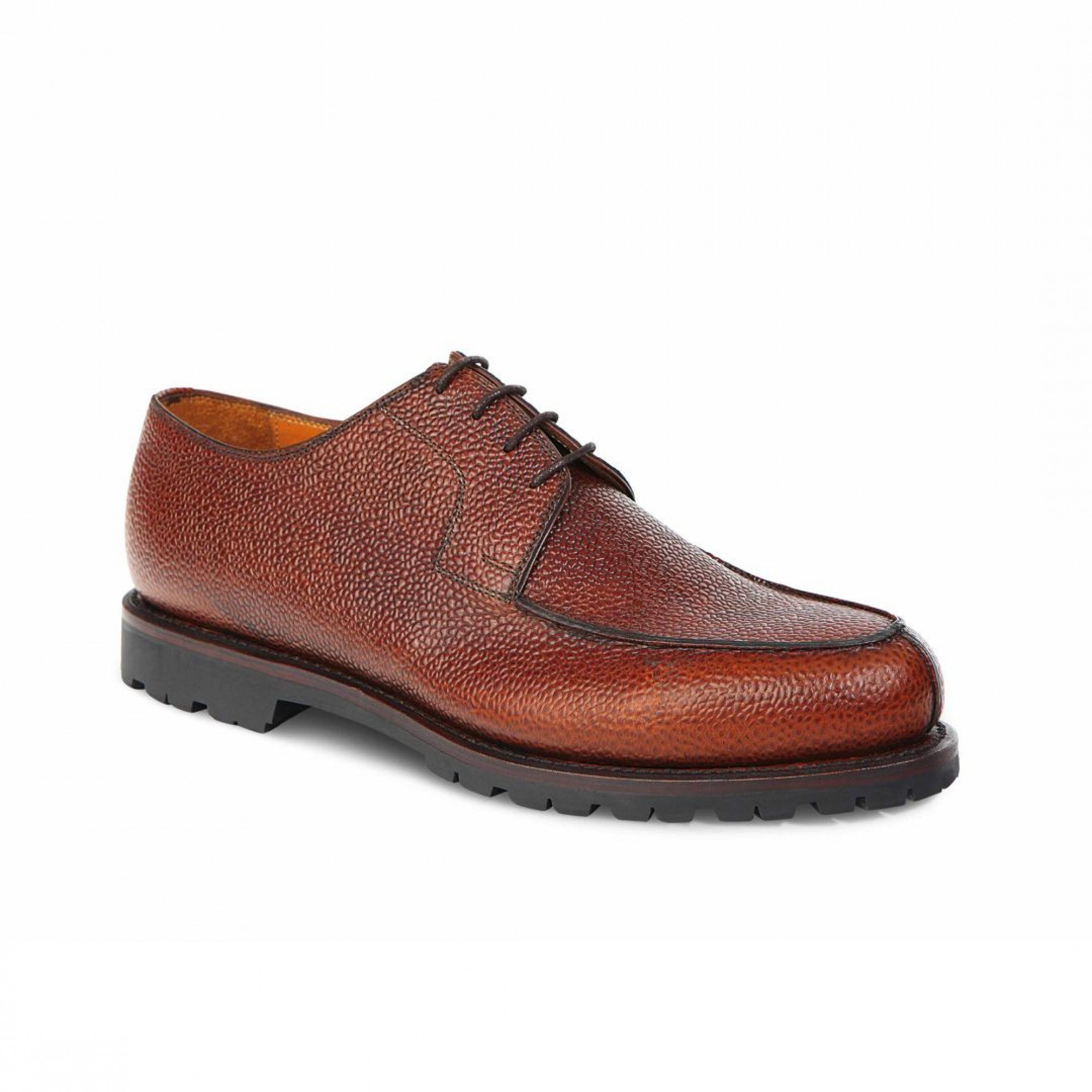 Prime Shoes Prime Shoes MUNICH Schnürschuh Vibram®-Sohle Scotch Cognac EU41/UK7 Schnürschuh