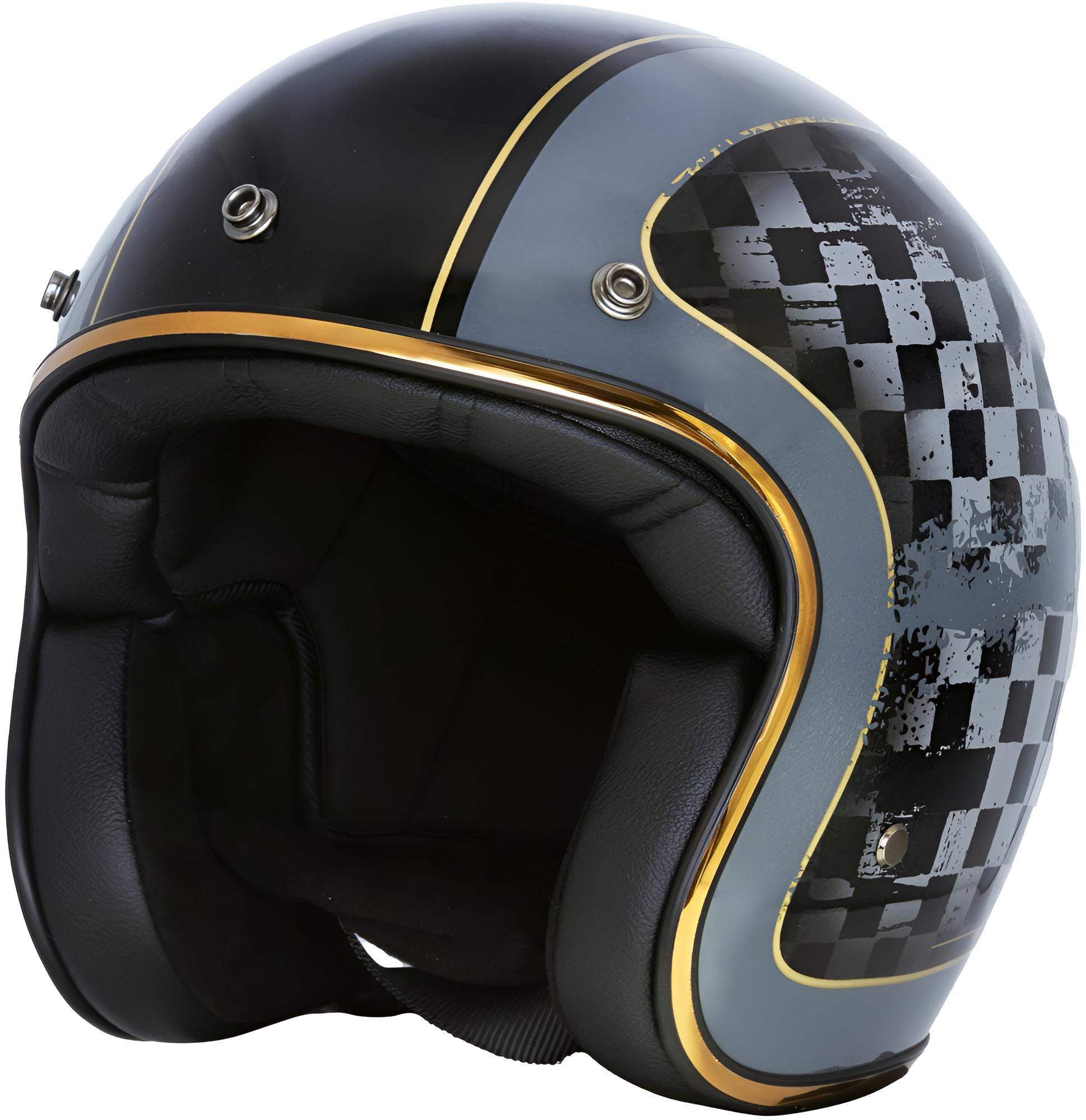 Merlin Motorradhelm Blackbird Racer Jethelm, Geeignet Für Brillenträger