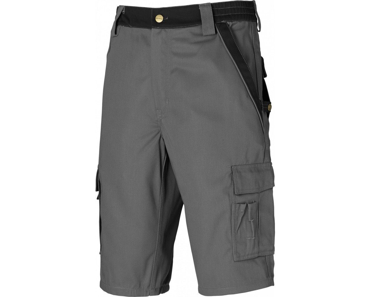 Dickies Arbeitsshorts Arbeitsshorts mit 3-fach Naht, Cargoshorts IN30050 grau-schwarz