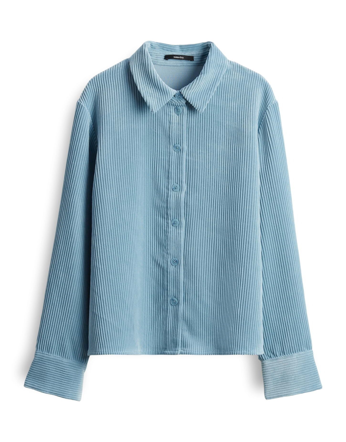 someday Langarmbluse ZORTNEY BOLD Regular Hemdbluse aus samtigen Cord Unreg günstig online kaufen
