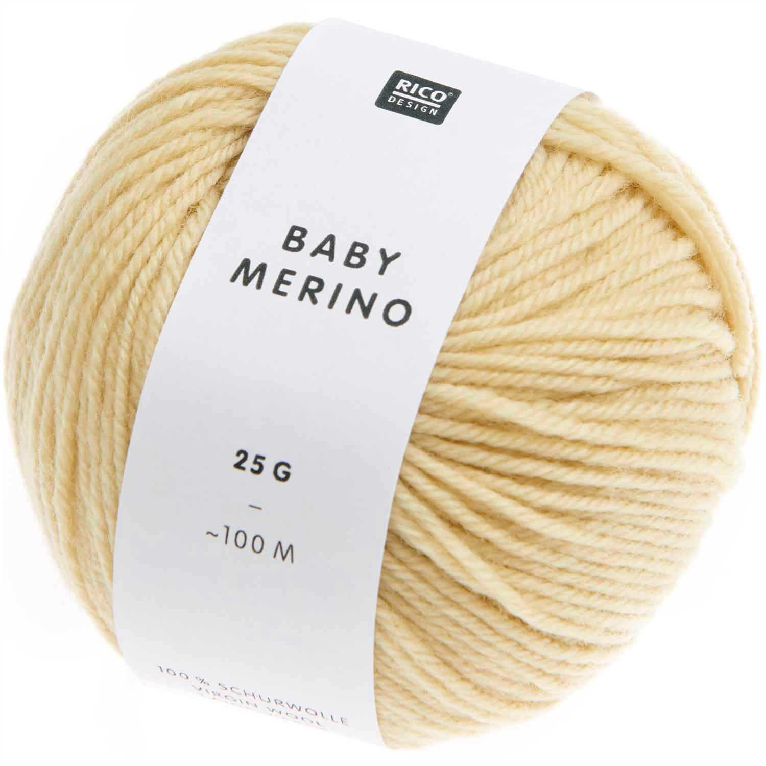 rico Baby Merino Häkelwolle, 100 m