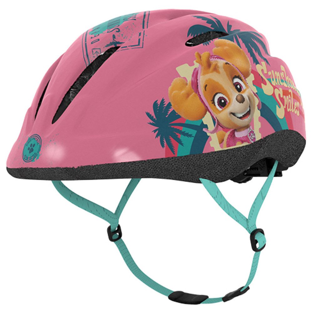 Seven Polska Kinderfahrradhelm "PAW PATROL Girls", altrosa, 48-52cm, ca. 2 - 5.5 Jahre